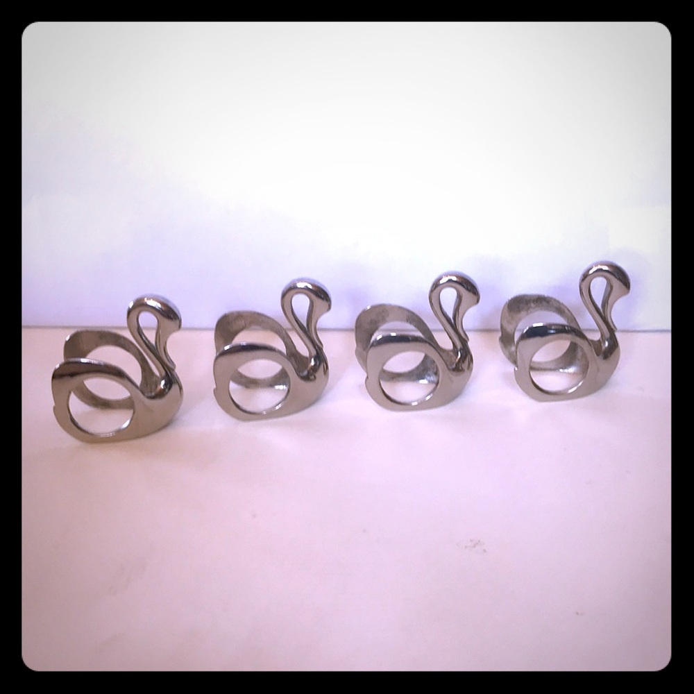 Wm. A. Roger’s Swan Napkin Rings
